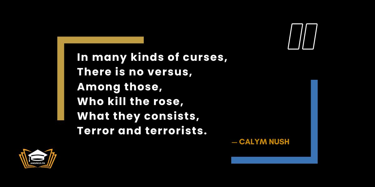 quotations on essay terrorism