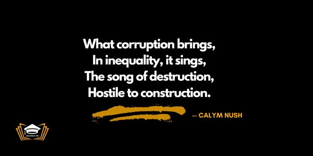 quotes about essay corruption